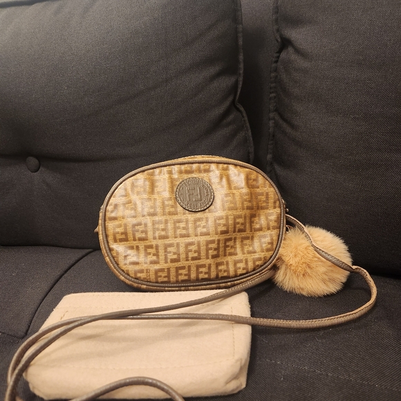Fendi Zucchino Mini Coated Canvas Bag - Picture 1 of 8